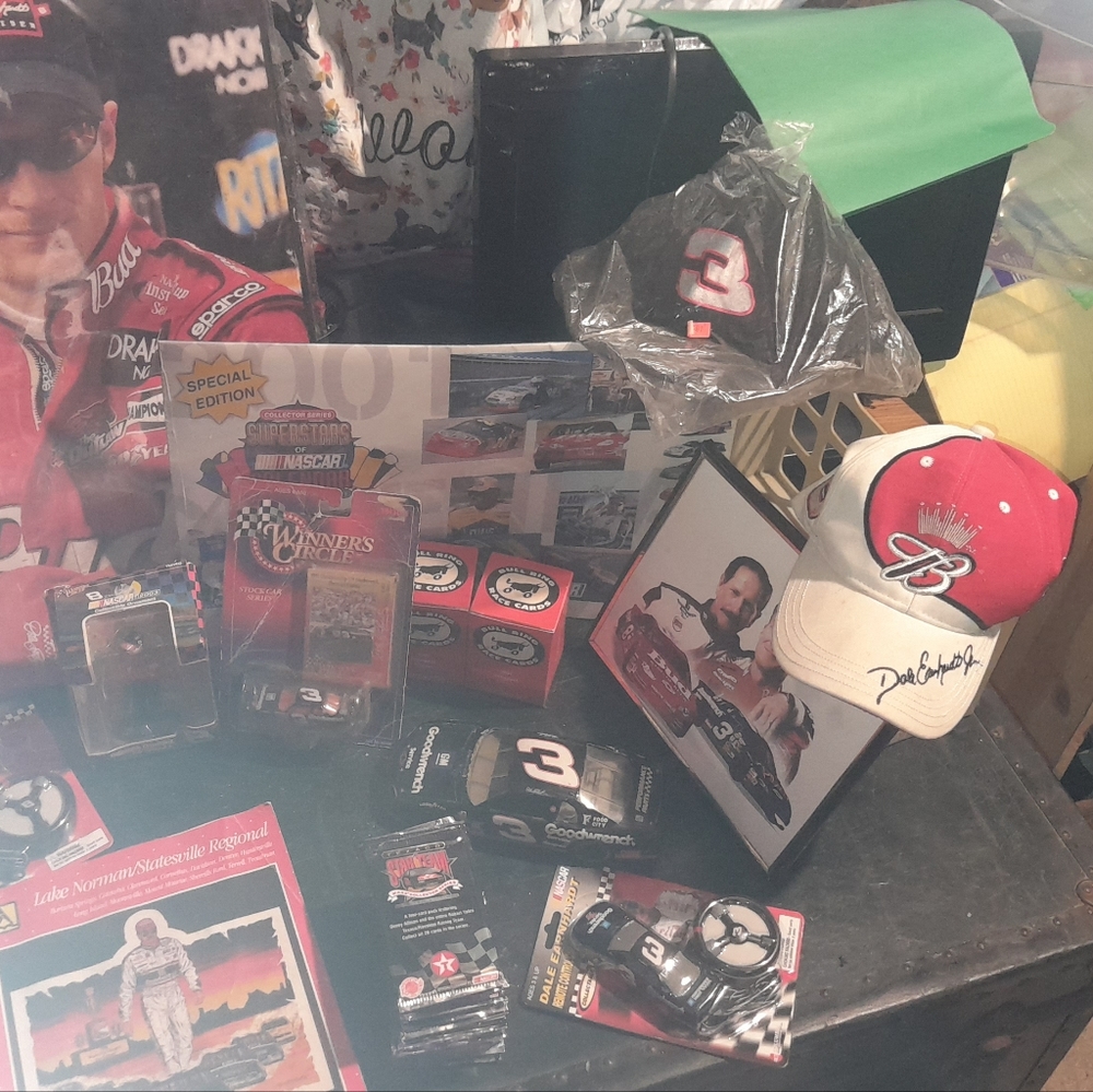 Dale EarnhardtSr & Jr Racing stuff